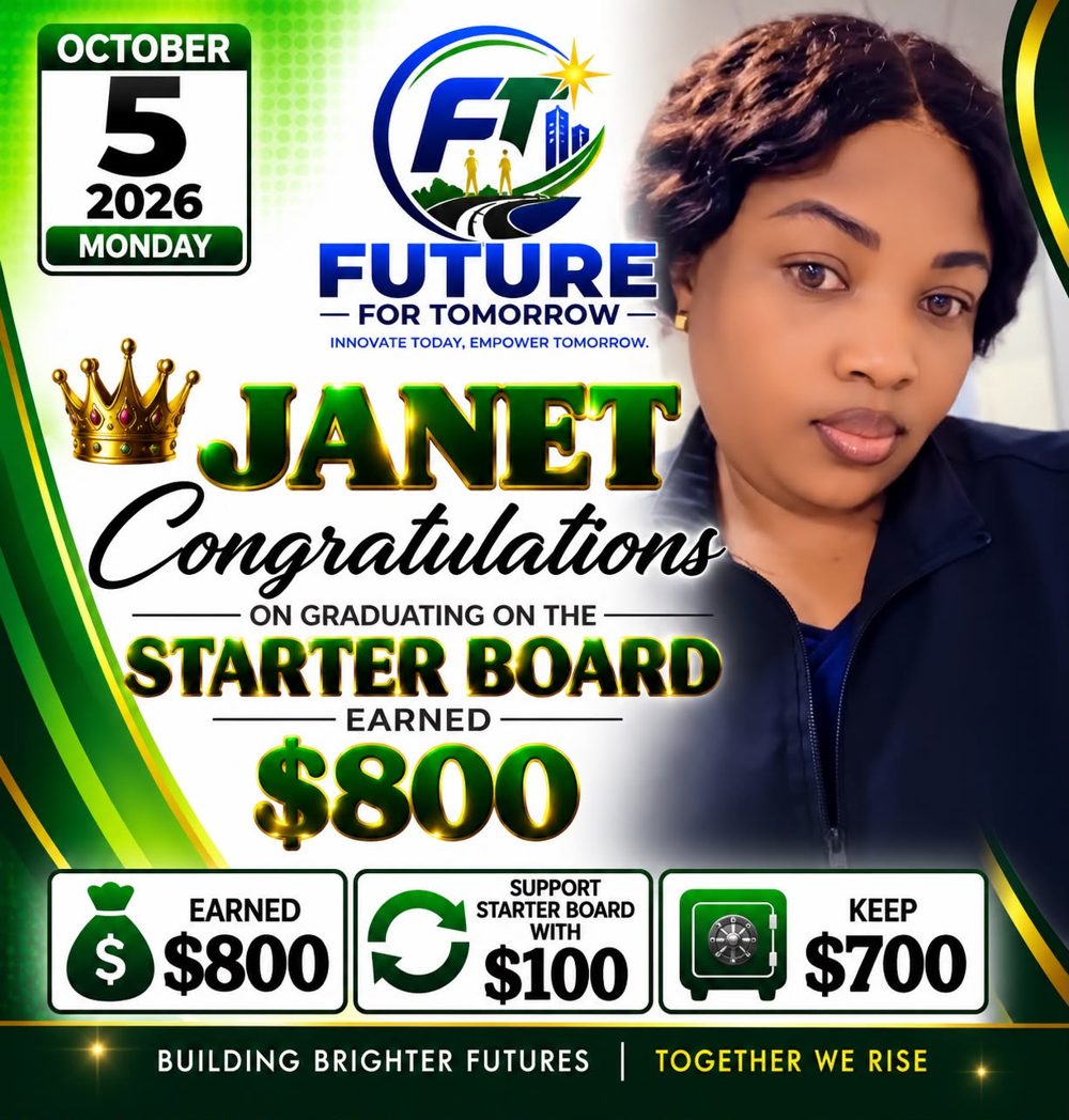 Member-submitted payout story — Janet