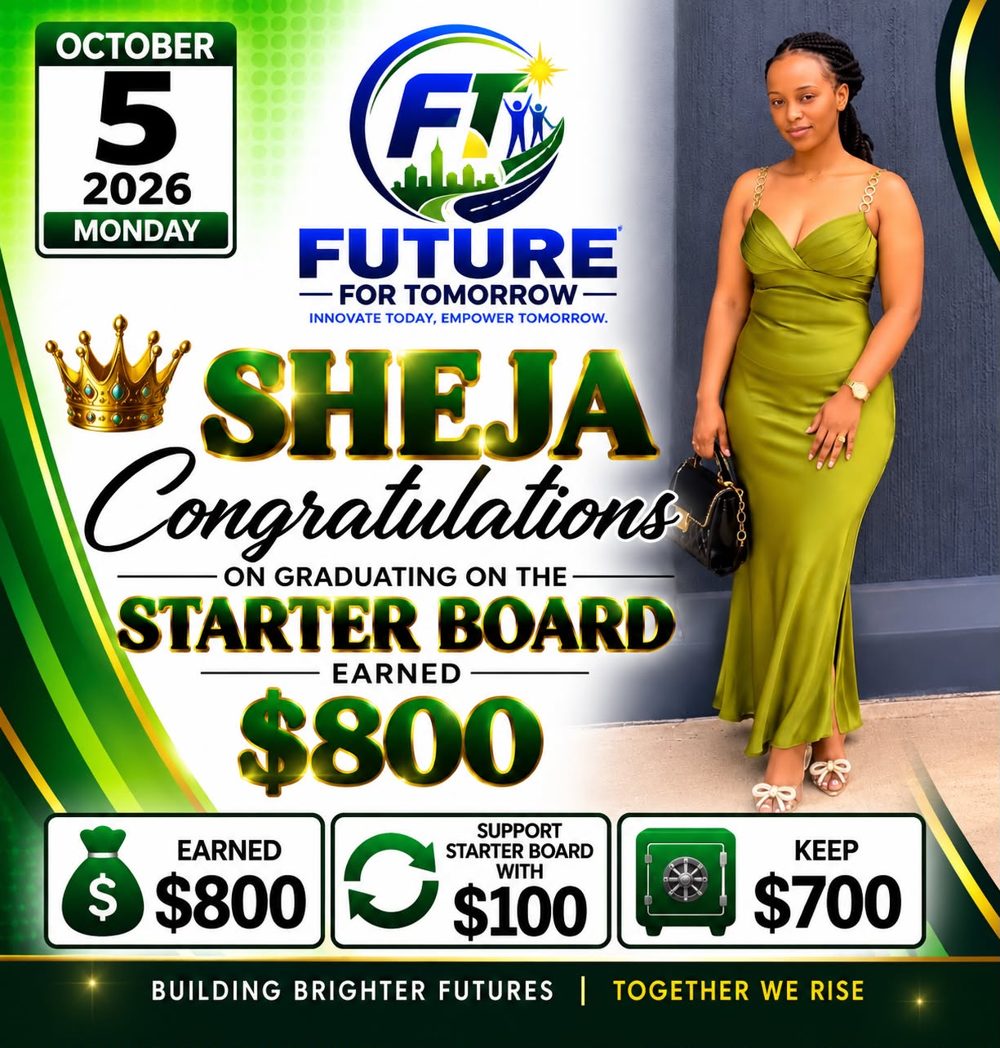 Member-submitted payout story — Sheja