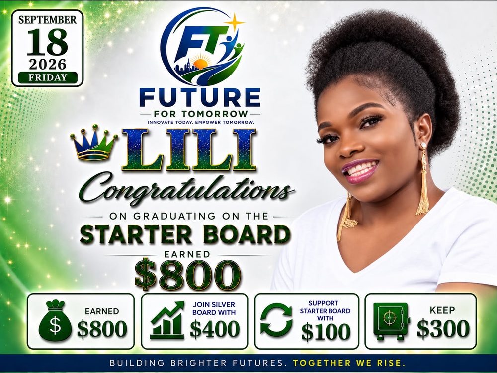 Member-submitted payout story — Lilli