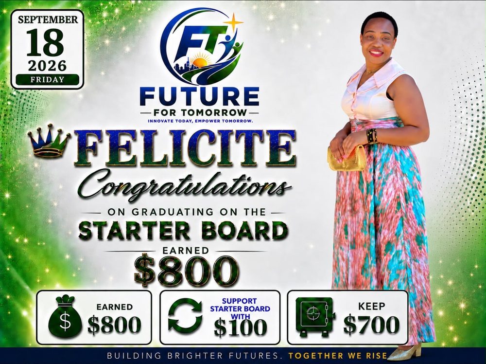 Member-submitted payout story — Felicite