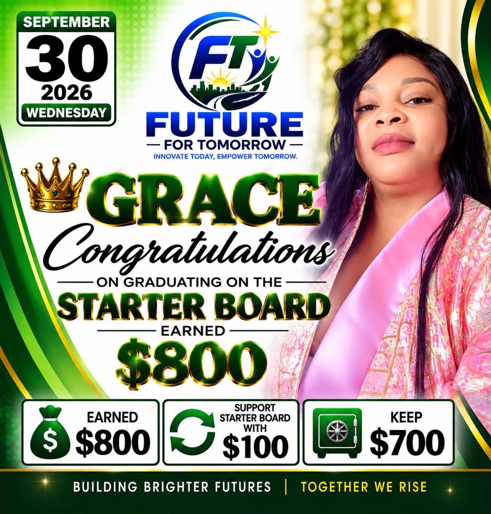 Member-submitted payout story — Grace