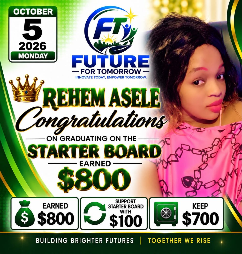 Member-submitted payout story — Rehem Asele
