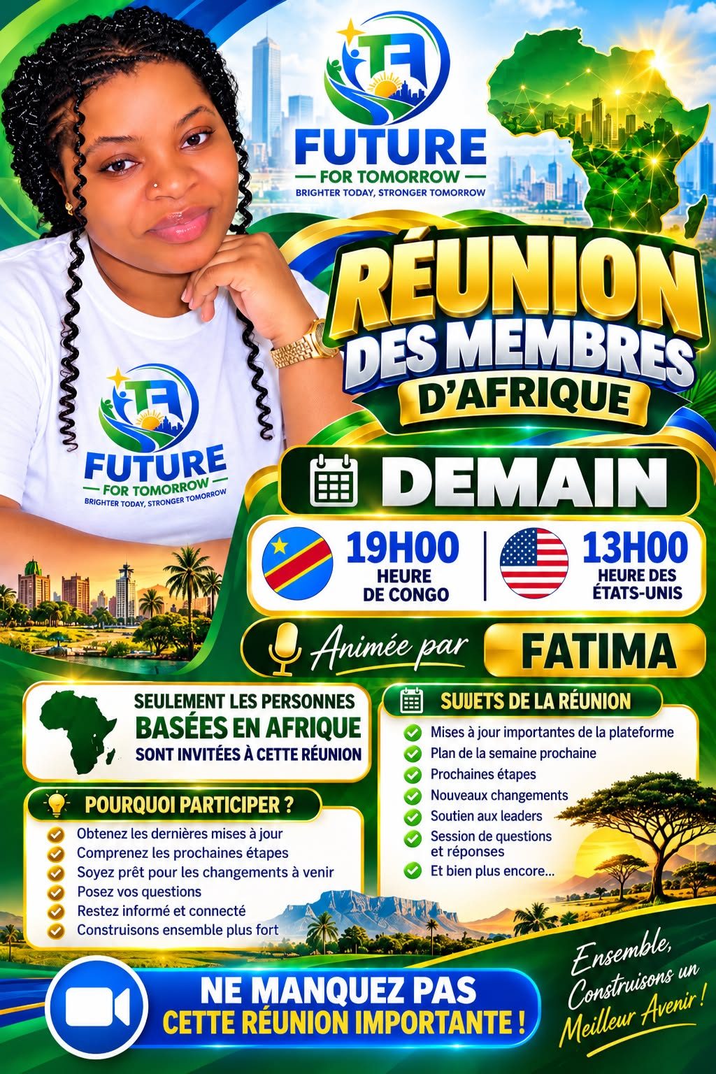 Africa members reunion announcement